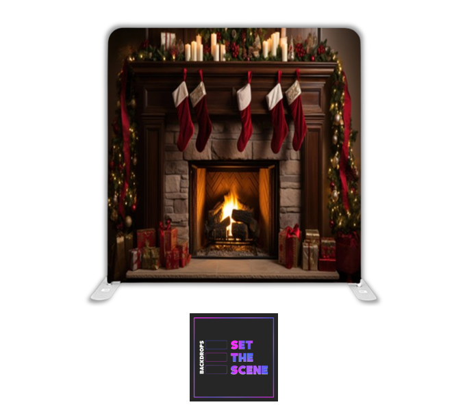 Christmas Eve Pillowcase Backdrop Cover