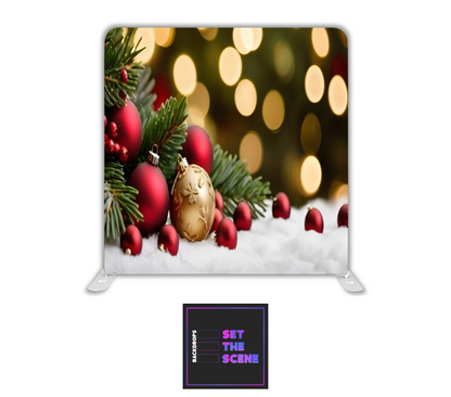 It's Christmas Pillowcase Backdrop Cover