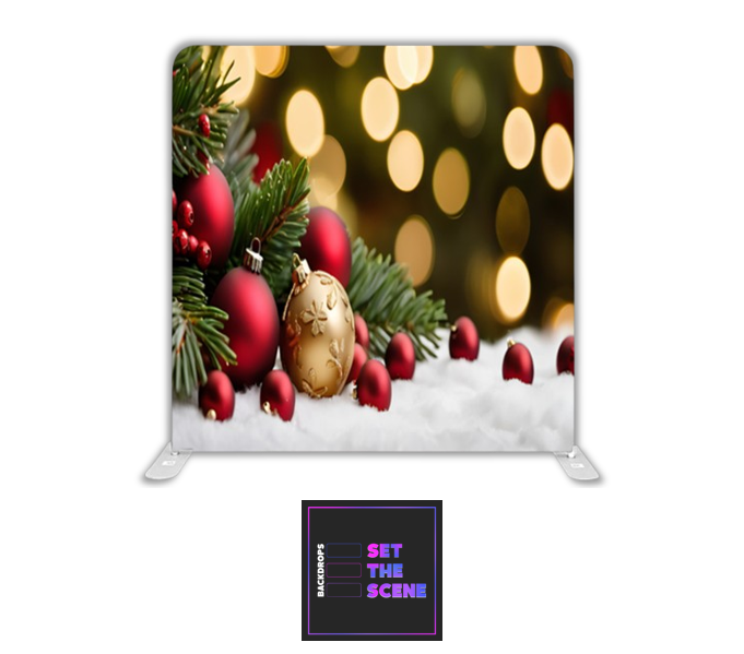 It's Christmas Pillowcase Backdrop Cover