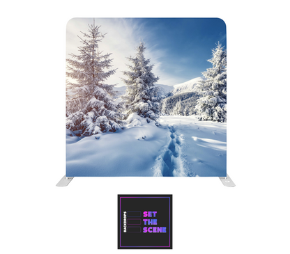 Winter Walks Pillowcase Backdrop Cover