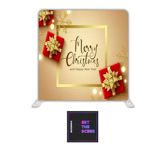Merry Christmas Pillowcase Backdrop Cover