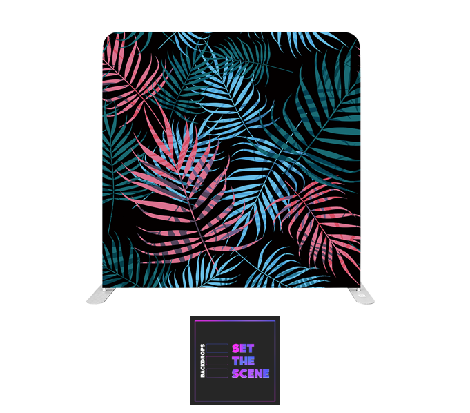 Tropic Foilage Pillowcase Backdrop Cover