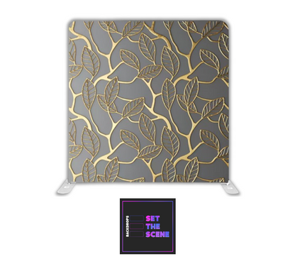 Golden Leaves Pillowcase Backdrop Cover