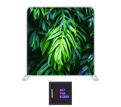 Tropical Leaves Pillowcase Backdrop Cover