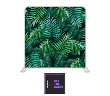 Jungle Leaves Pillowcase Backdrop Cover