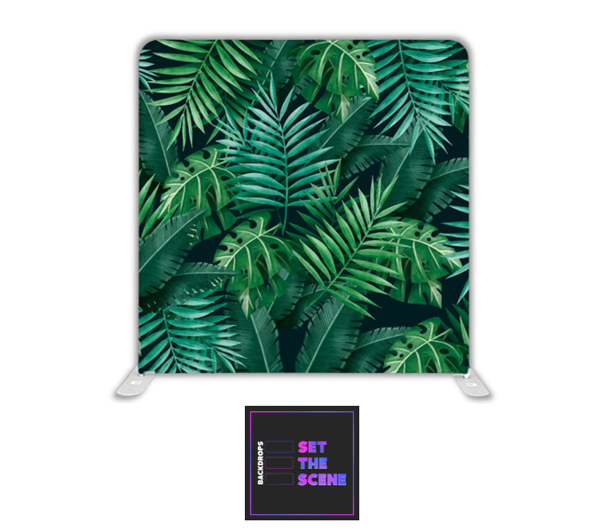 Jungle Leaves Pillowcase Backdrop Cover