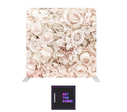 Floral Pillowcase Backdrop Cover