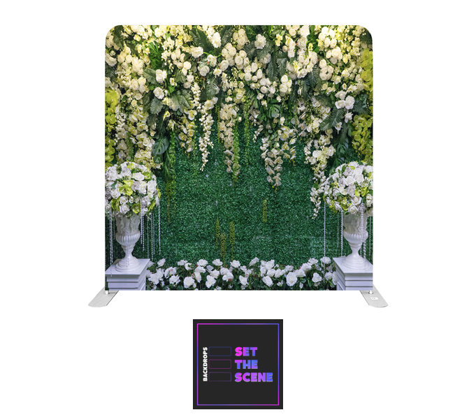 Greenery Pillowcase Backdrop Cover