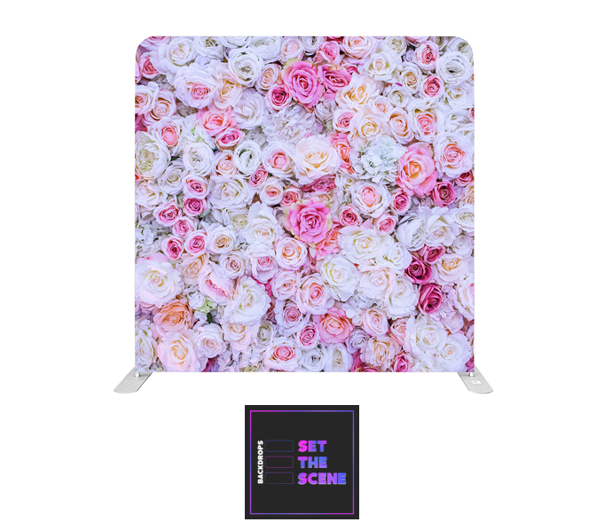 Roses Pillowcase Backdrop Cover