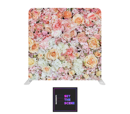 Rose Petals Pillowcase Backdrop Cover