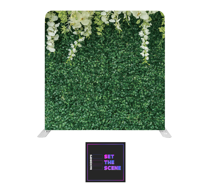 Green Leaves Pillowcase Backdrop Cover