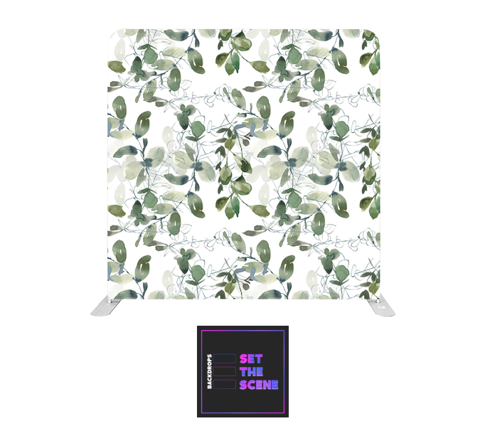 Eucalyptus Pillowcase Backdrop Cover