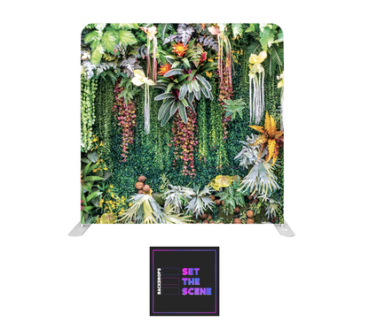 Tropical Garden Pillowcase Backdrop Cover