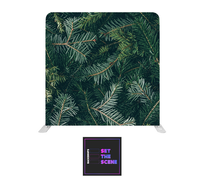 Christmas Fir Pillowcase Backdrop Cover