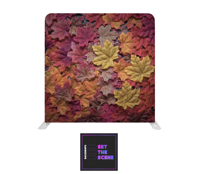 Autumn Leaves Pillowcase Backdrop Cover