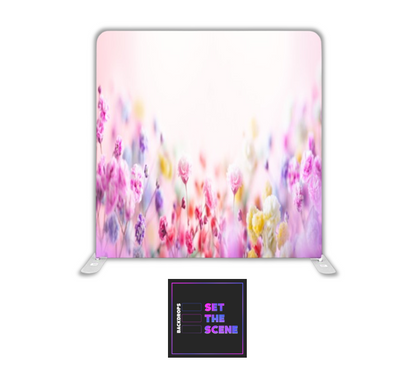 Pastel Meadow Pillowcase Backdrop Cover