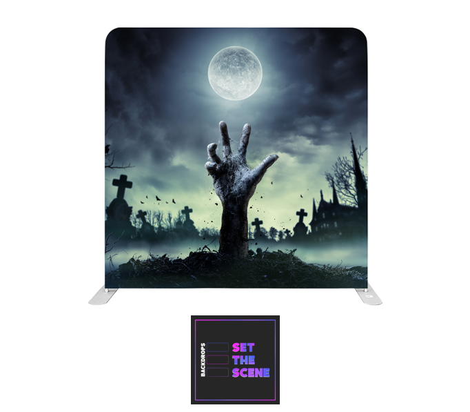 Zombie Hand Pillowcase Backdrop Cover