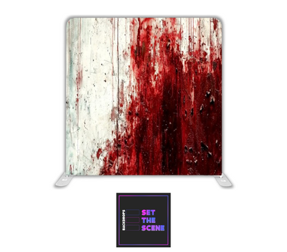 Blood Stained Pillowcase Backdrop Cover