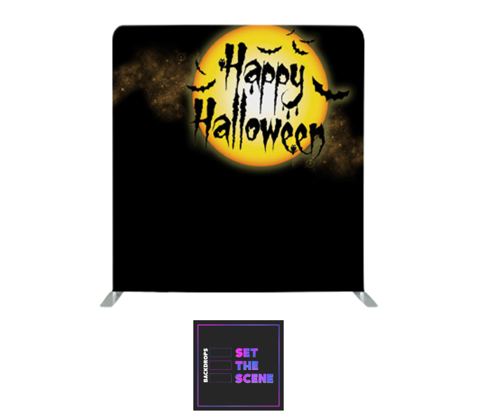 Happy Halloween Pillowcase Backdrop Cover