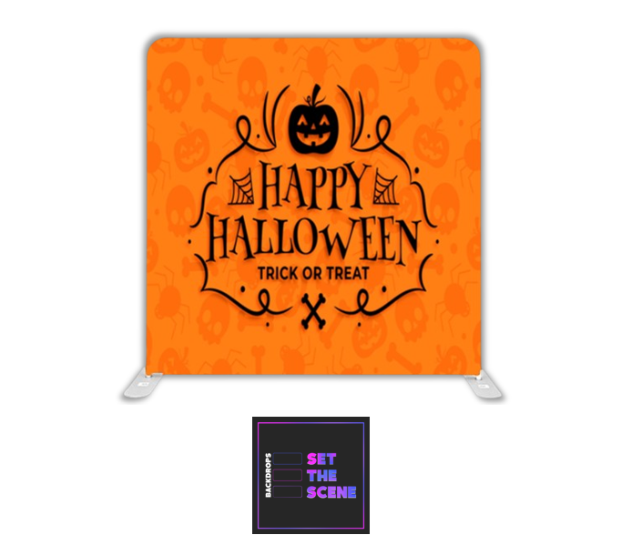 Trick or Treat Pillowcase Backdrop Cover