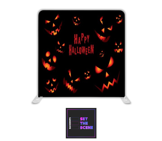 Happy Halloween Pillowcase Backdrop Cover