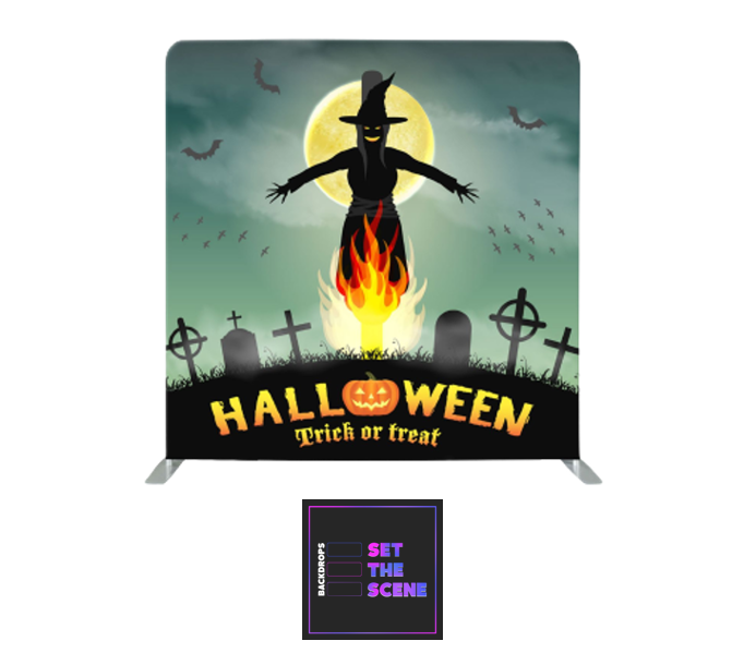 Halloween Pillowcase Backdrop Cover