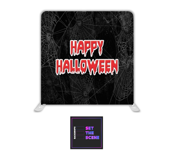 Happy Halloween Pillowcase Backdrop Cover