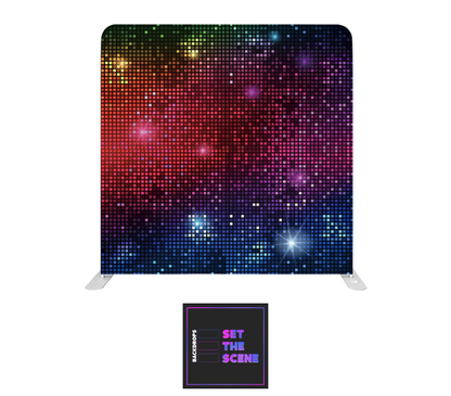 Multi Mirror Wall Effect Pillowcase Backdrop Cover