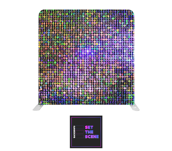 Holographic Effect Pillowcase Backdrop Cover