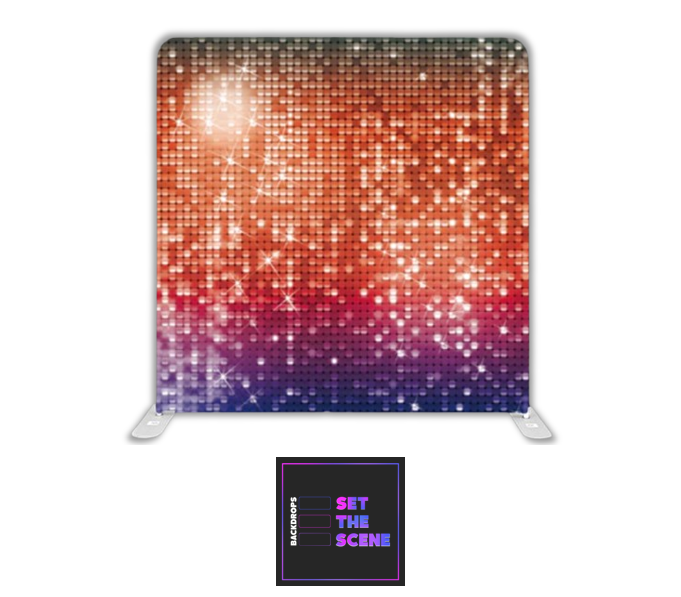 Mosaic Wall Effect Pillowcase Backdrop Cover