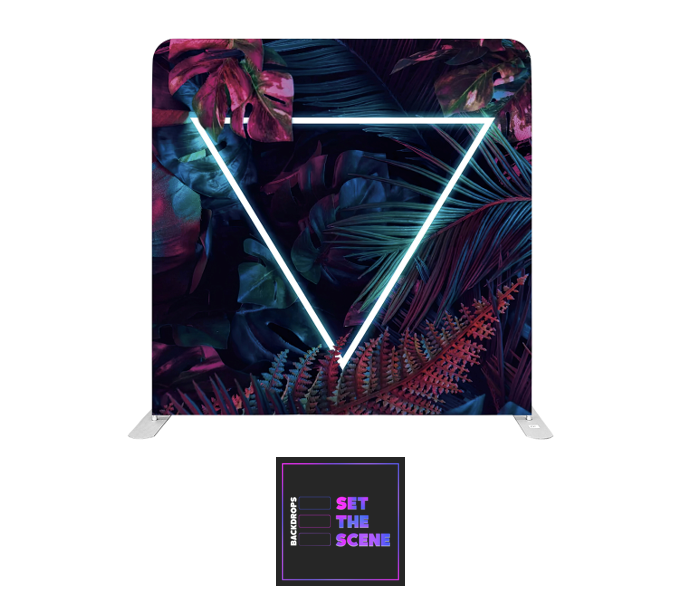 Neon Jungle Pillowcase Backdrop Cover