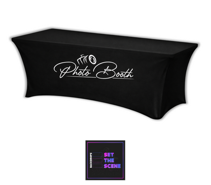 Photobooth Lycra Table Cover