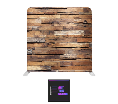 3D Rustic Pillowcase Backdrop Cover