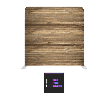 Natural Wood Pillowcase Backdrop Cover