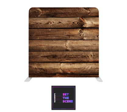 Wooden Logs Pillowcase Backdrop Cover