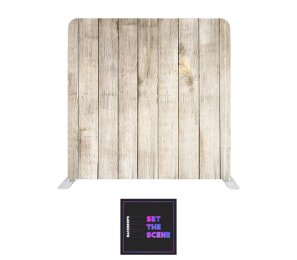 Light Rustic Pillowcase Backdrop Cover