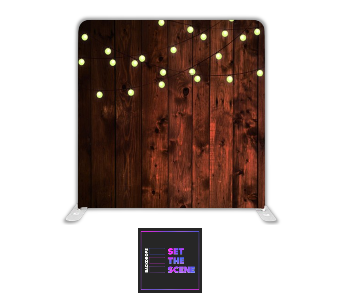 Rustic Festoon Pillowcase Backdrop Cover