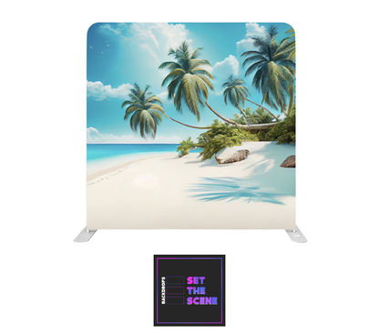 Paradise Pillowcase Backdrop Cover
