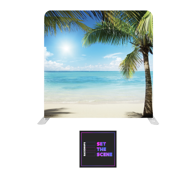 Beach Day Pillowcase Backdrop Cover