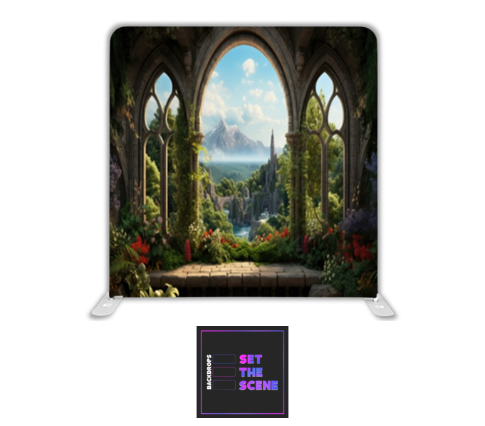 The Castle Pillowcase Backdrop Cover