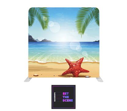 Beach Vibes Pillowcase Backdrop Cover