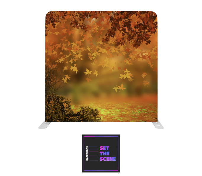 Fallling Leaves Pillowcase Backdrop Cover