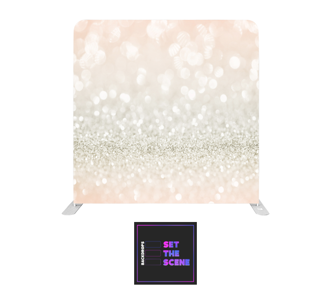 Bokeh Glitter Effect Pillowcase Backdrop Cover 