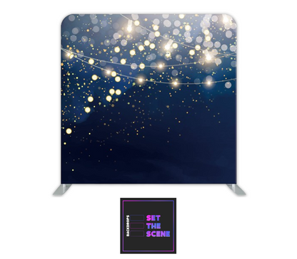 Midnight Sparkle Pillowcase Backdrop Cover