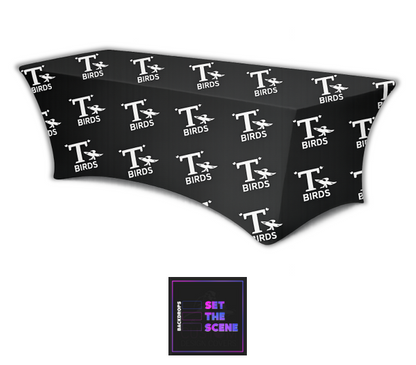T-Birds Lycra Table Cover