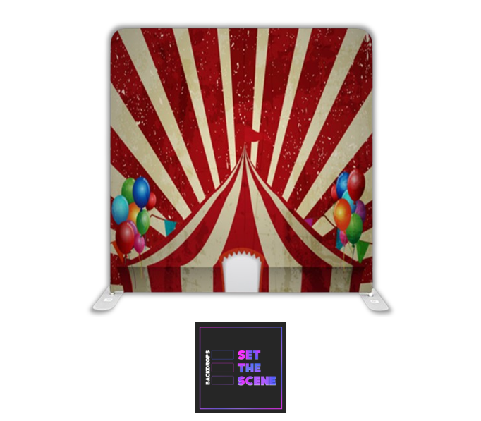 The Circus Pillowcase Backdrop Cover
