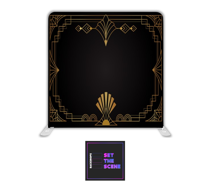 Art Deco Pillowcase Backdrop Cover