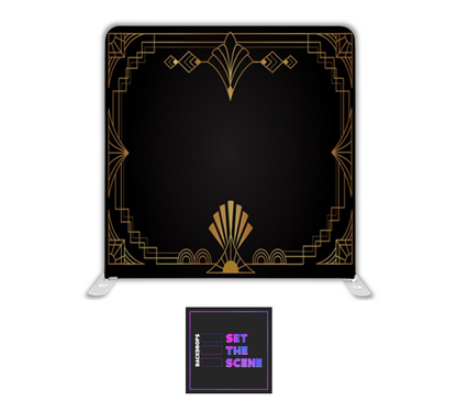 Art Deco Pillowcase Backdrop Cover