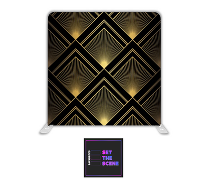 Art Deco Pillowcase Backdrop Cover