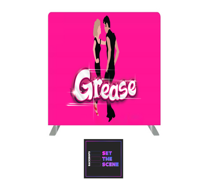 Grease Pillowcase Backdrop Cover